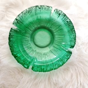 Green ashtray